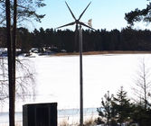 3KW de windturbine op Begin van de het Systeem het Lage Wind van de Netmacht vermindert Elektrorekening