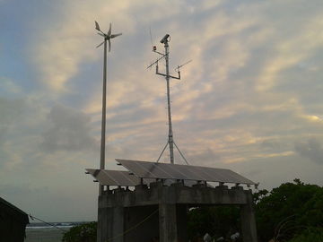 Wind en Zonne Hybride Systeem, de Windturbogenerator van de Telecommunicatiebasis 1500W